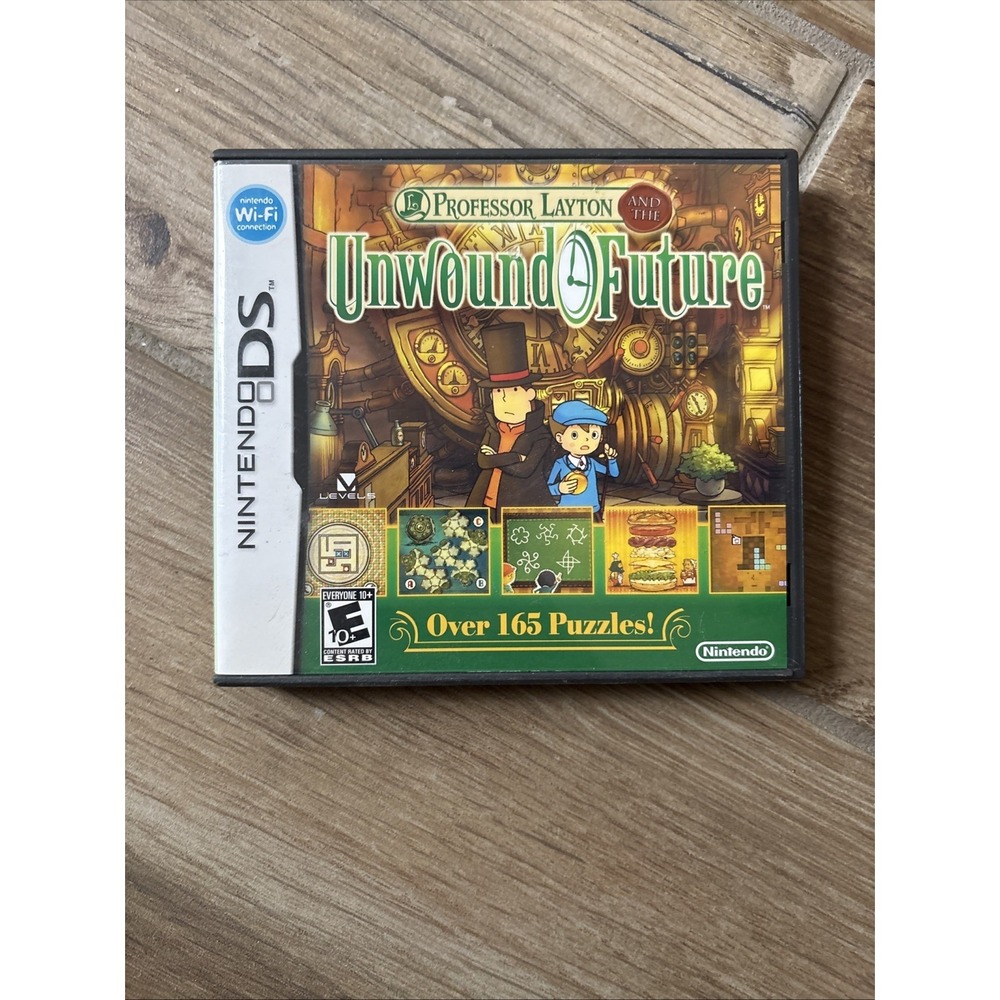 Professor Layton and the Unwound Future (Nintendo DS, 2010)- case only